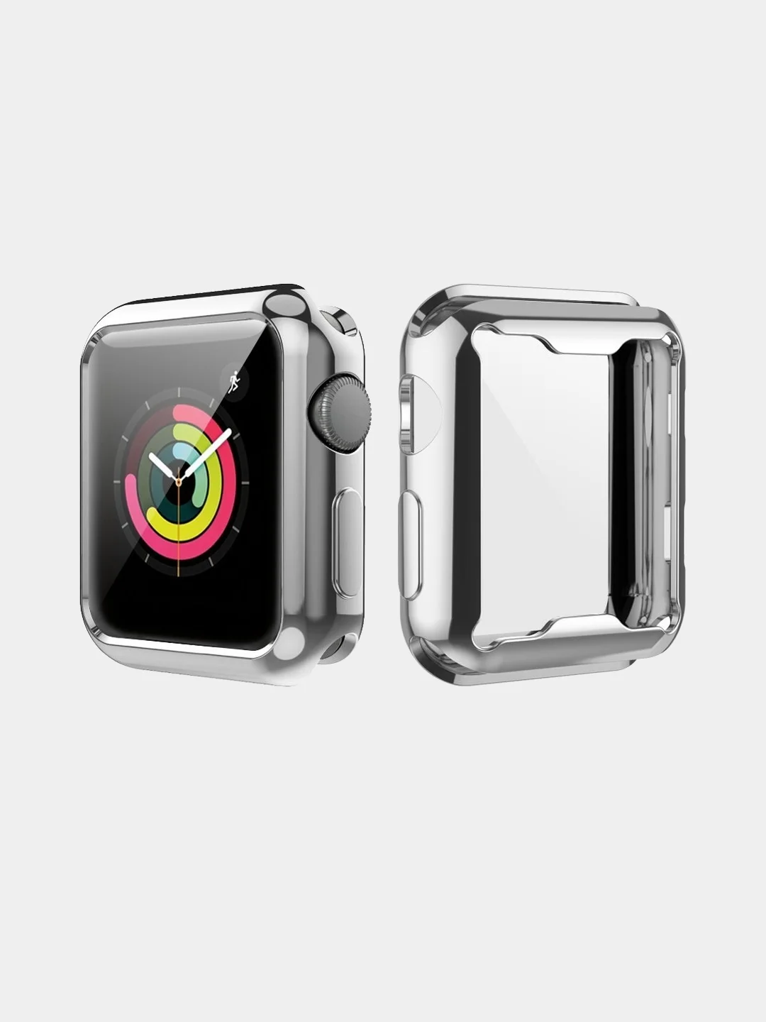 Розовый защитные чехлы для Apple Watch 4 5 6 7 8 SE