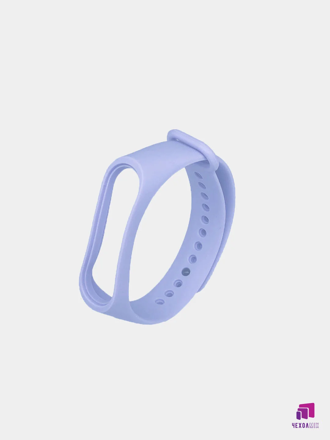 Небесно-голубой силиконовый ремешок Xiaomi Mi Band 5 / Band 6