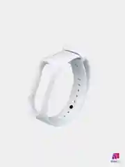 Белый силиконовый ремешок Xiaomi Mi Band 5 / Band 6
