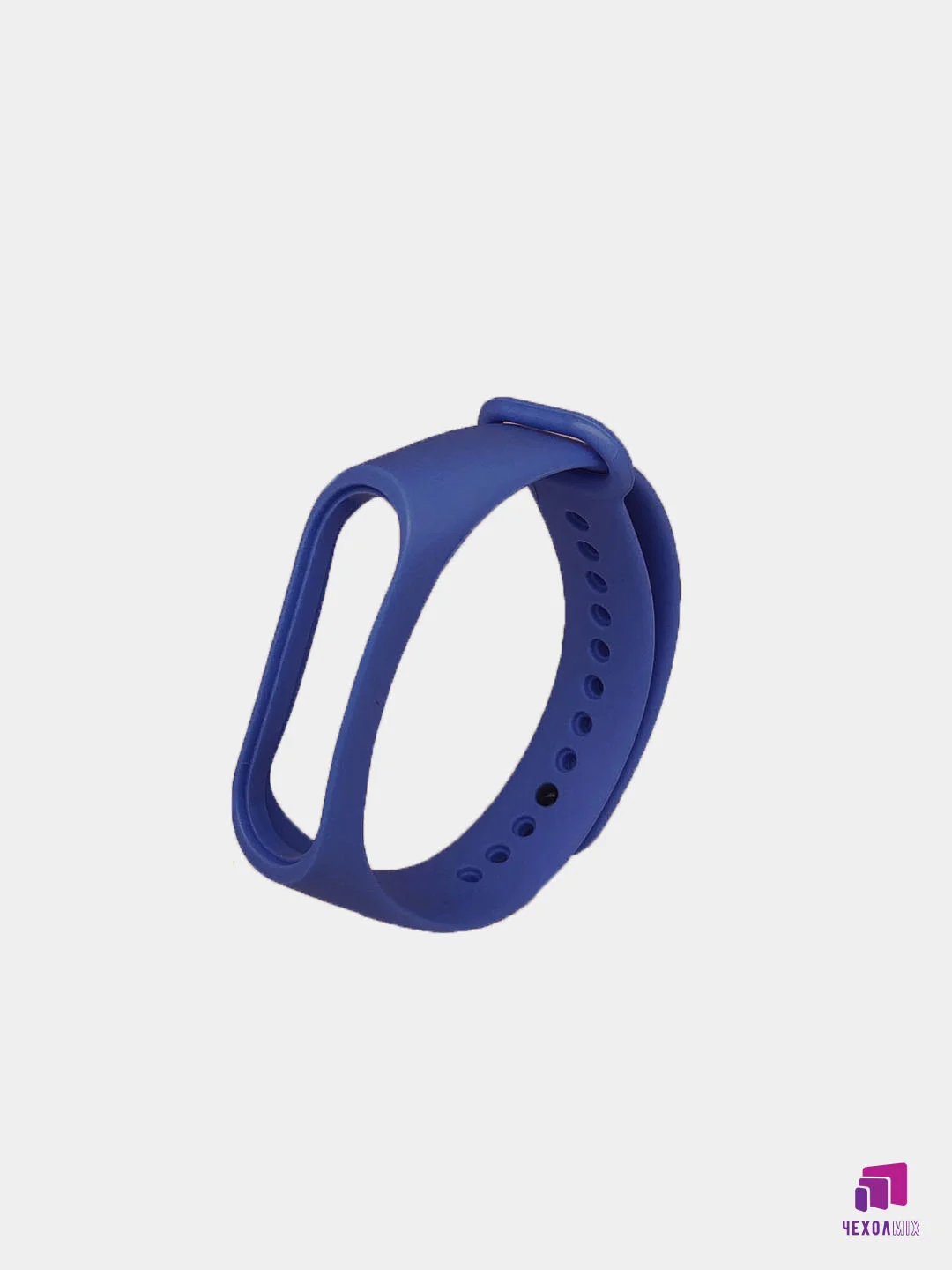 Синий силиконовый ремешок Xiaomi Mi Band 5 / Band 6