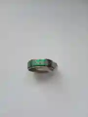 Серый меланж кольца с крестом