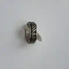 Серебряный кольца с крестом