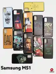 Чехол для Samsung Galaxy M51, с принтом, с рисунком, силикон, пластик