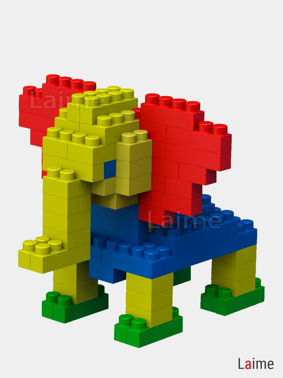 Конструктор BigBlocks OKIKID 20 дет, 40 дет, 60 дет, 80 дет, 120 дет
