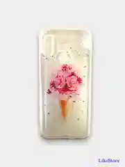 Карамельный чехол для Honor Y8P, прозрачный с принтом