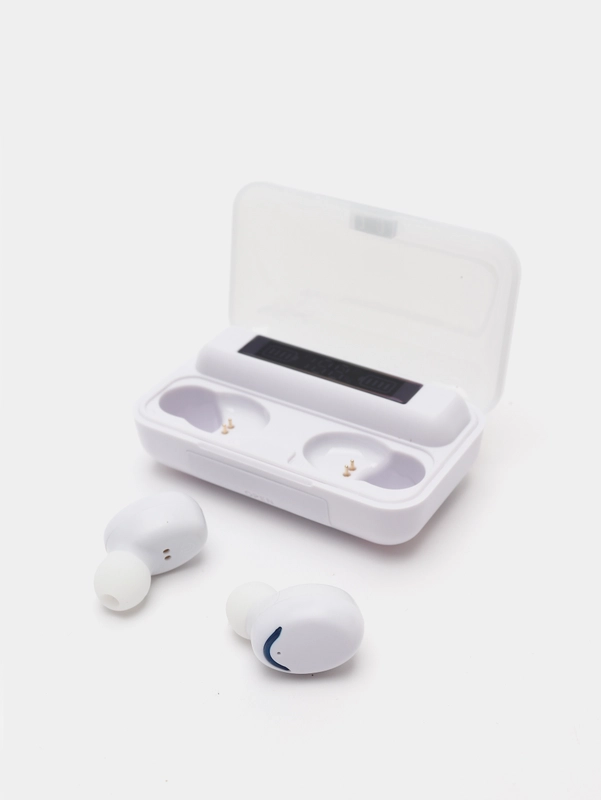 Беспроводные Bluetooth наушники, с микрофоном и внешним аккумулятором, TWS BTH-F9-5