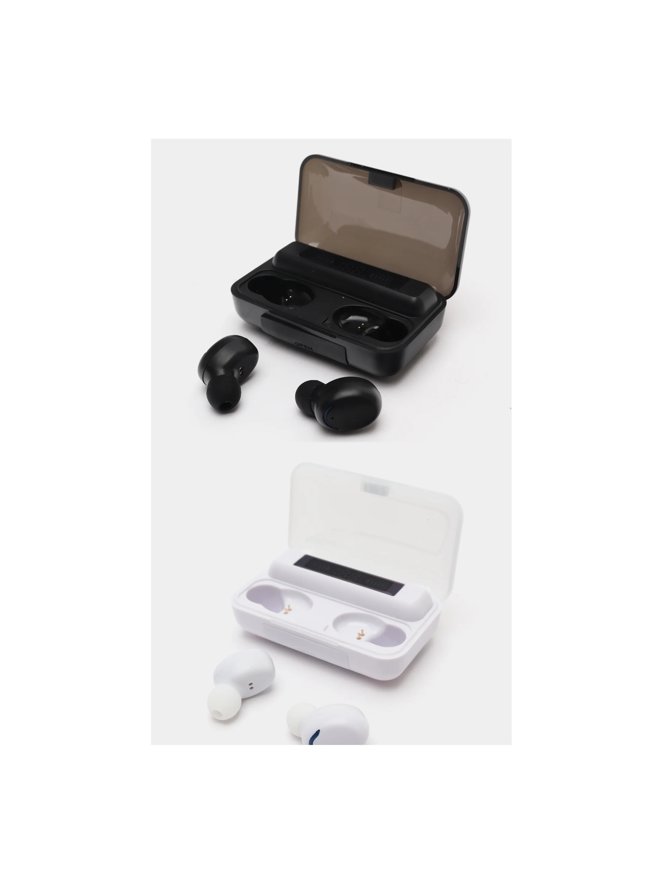 Беспроводные Bluetooth наушники, с микрофоном и внешним аккумулятором, TWS BTH-F9-5