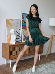 Шелковистое женское платье мини ELEO Eleonora Damirova