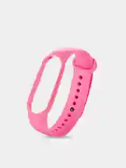 Розовый силиконовый ремешок для Mi Band 5