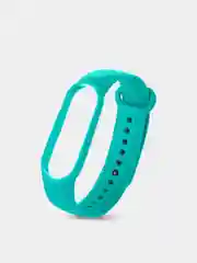 Бирюзовый силиконовый ремешок для Mi Band 5