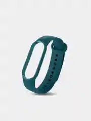 Зеленый силиконовый ремешок для Mi Band 5