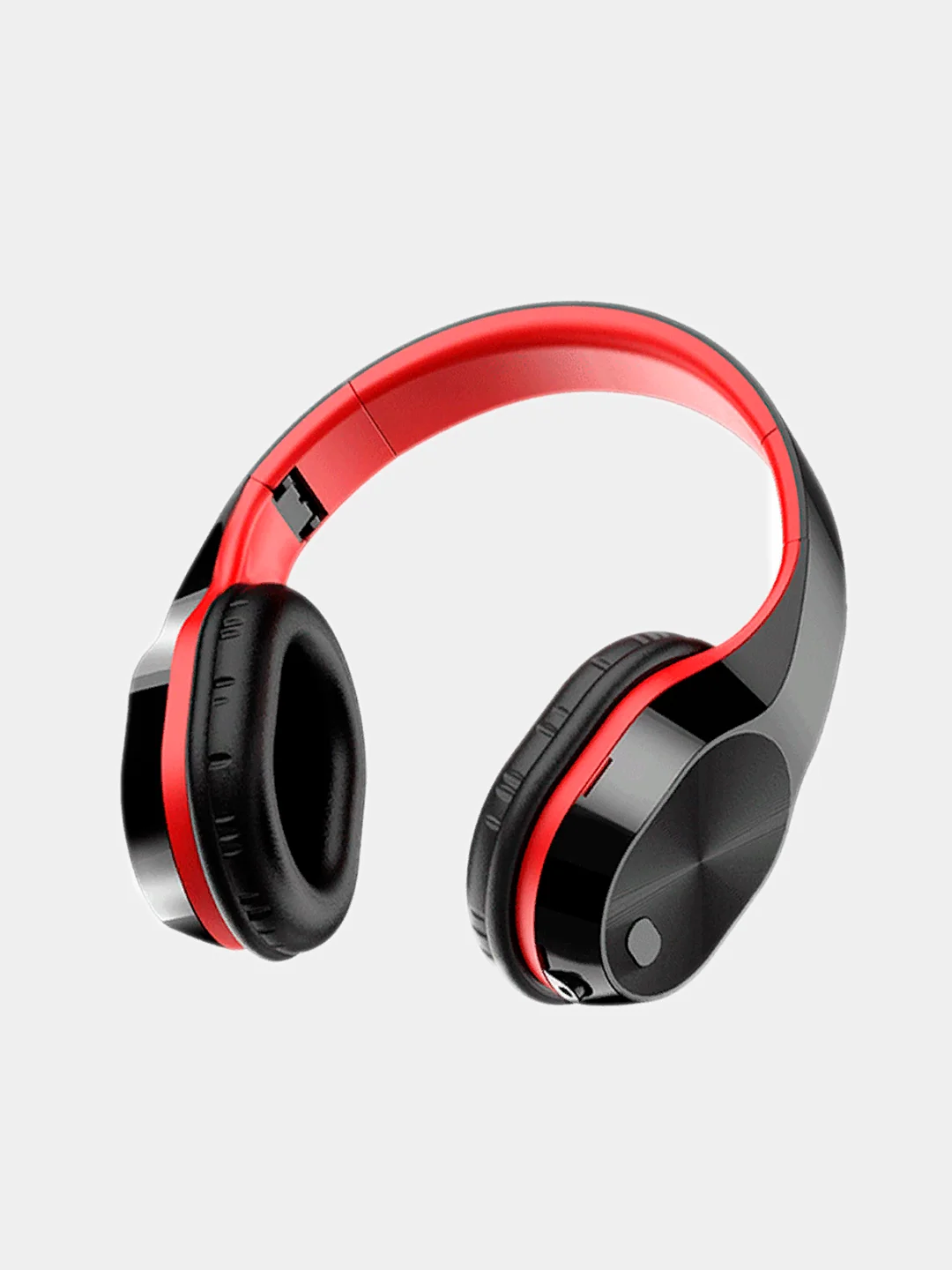 Красный складные беспроводные Bluetooth наушники 5.0