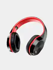 Красный складные беспроводные Bluetooth наушники 5.0