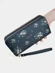 Женский клатч для телефона, с ремешком, кошелек женский