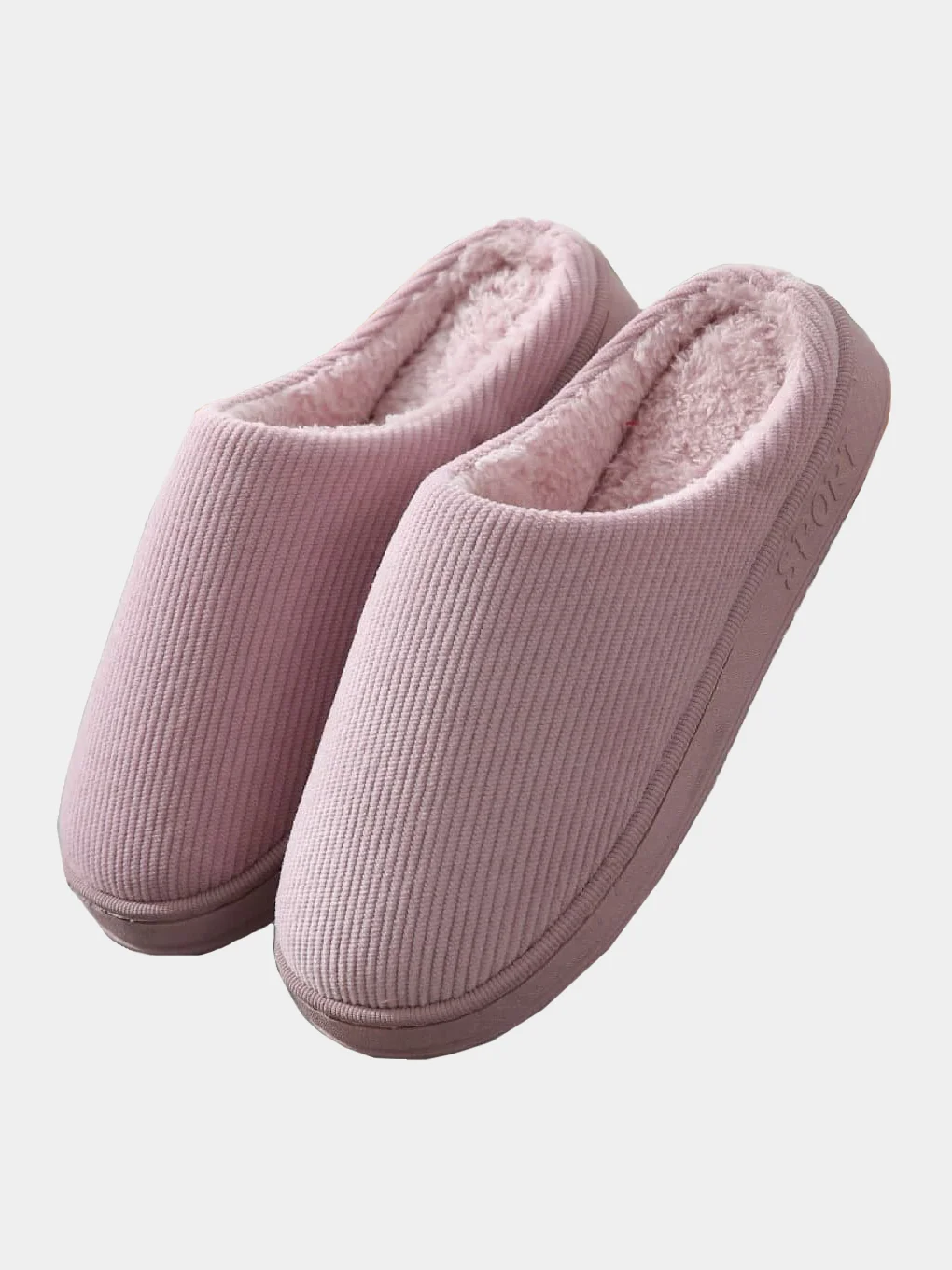 Тапочки вельветовые / женские купить по цене 459 ₽ в интернет-магазине ...