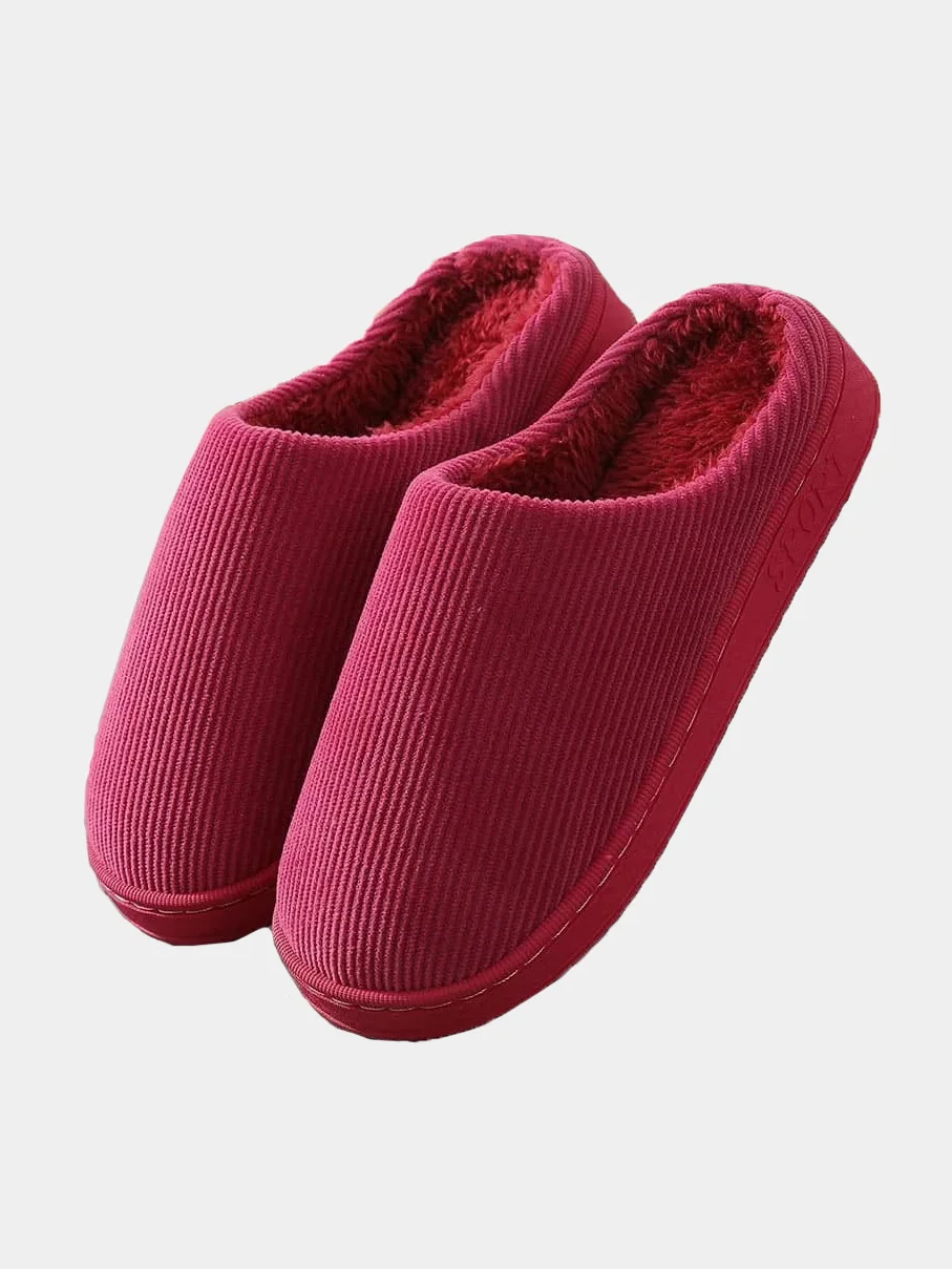 Тапочки вельветовые / женские купить по цене 459 ₽ в интернет-магазине ...
