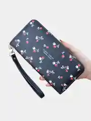 Женский клатч для телефона, с ремешком. Кошелек женский