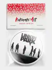 Значок "Linkin park" из серии "Рок", 56 мм