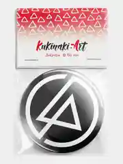 Значок "Linkin park" из серии "Рок", 56 мм