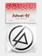 Значок "Linkin park" из серии "Рок", 56 мм