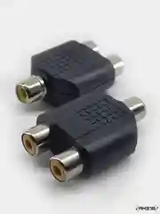 Переходник 1RCA-2RCA