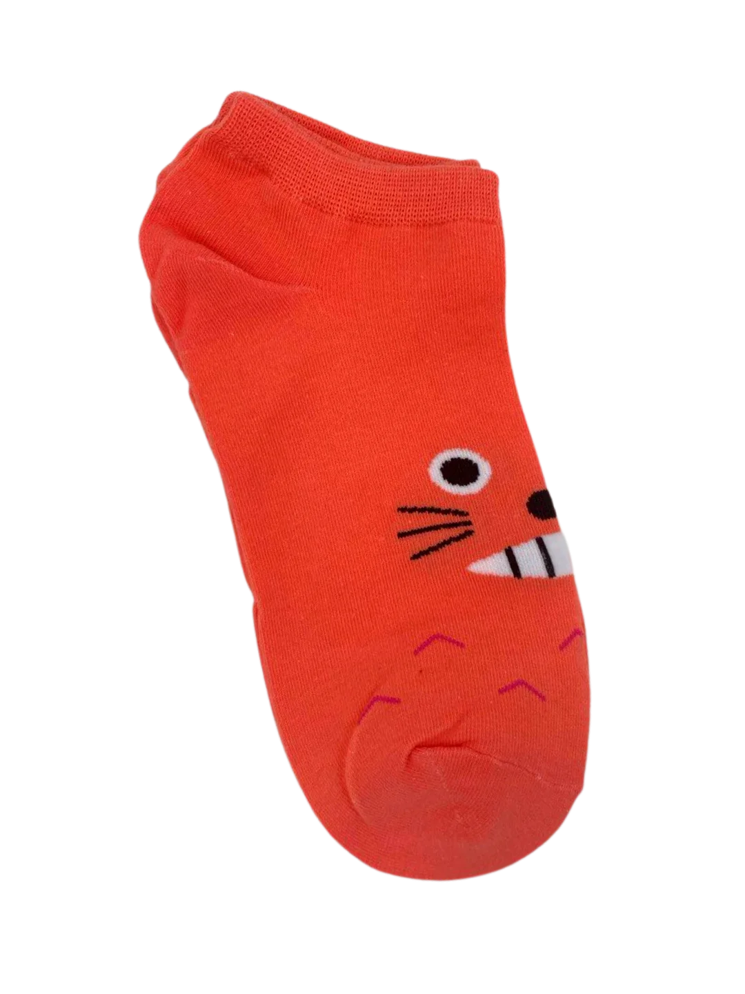 Коралловый носки с принтом "Кошки", Twoe, 37-41 размер