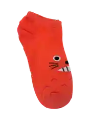 Коралловый носки с принтом "Кошки", Twoe, 37-41 размер