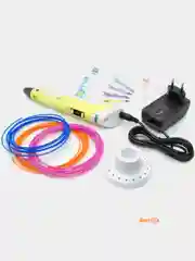 Голубой 3d PEN-2. 3Д ручка второго поколения + стержни PLA для пробы (3DPEN-2 / 3D / 3Д ручка)