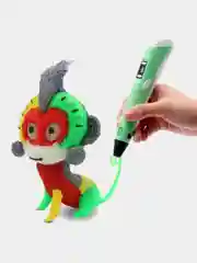 Голубой 3d PEN-2. 3Д ручка второго поколения + стержни PLA для пробы (3DPEN-2 / 3D / 3Д ручка)