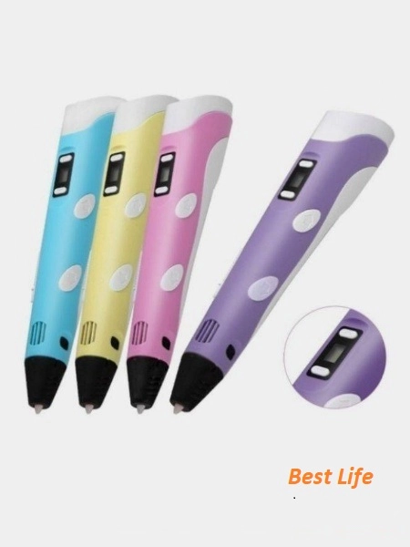3D PEN-2. 3Д ручка второго поколения + стержни PLA для пробы (3DPEN-2 / 3D / 3Д ручка)