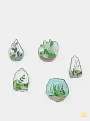 Металлический пин-значок " Plant"