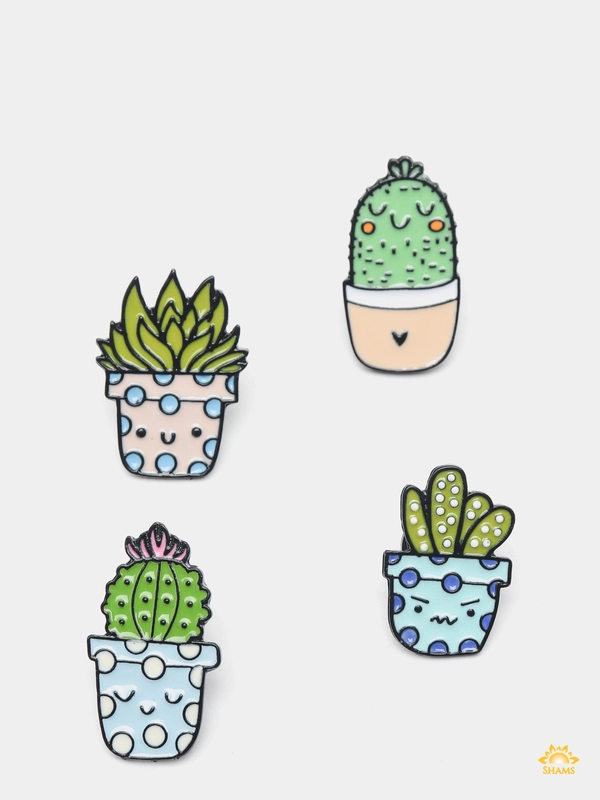Металлический пин-значок " Cactus"