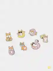 Металлический пин-значок "Cute cat"