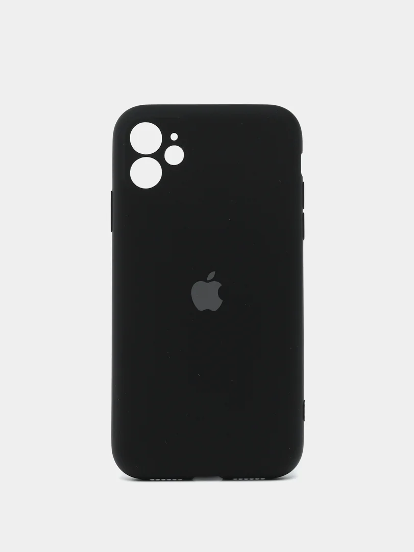 Черный силиконовый TPU чехол для iPhone X/11/11 Pro/11 Pro Max