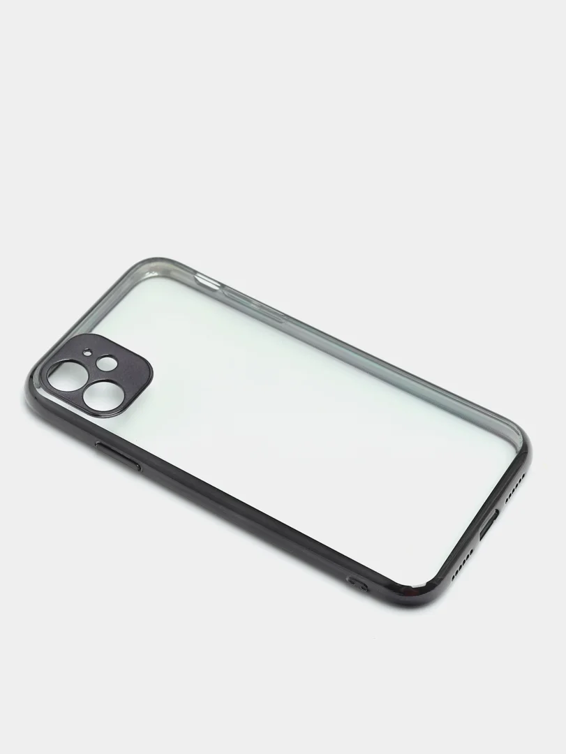 Черный силиконовый TPU чехол для iPhone X, 11, 11 Pro, 11 Pro Max