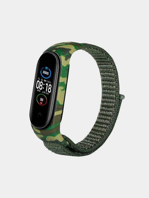 Нейлоновый ремешок для Xiaomi Mi Band 3 / 4 / 5 / 6