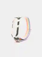 Прозрачный нейлоновый ремешок для Xiaomi Mi Band 3 / 4 / 5 / 6