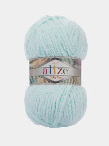 Пряжа Alize Softy plus, 100% микрополиэстер, 100 г, 120 м