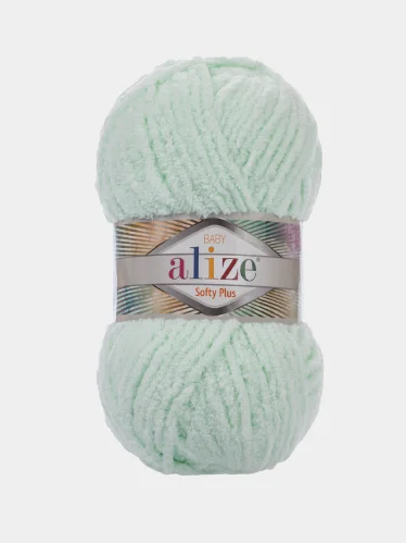 Пряжа Alize Softy plus, 100% микрополиэстер, 100 г, 120 м