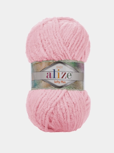 Пряжа Alize Softy plus, 100% микрополиэстер, 100 г, 120 м