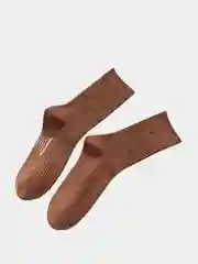 Терракотовый носки высокие унисекс