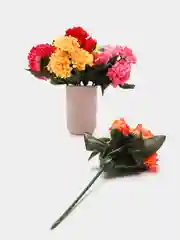 Желтый искусственные цветы, хризантемы