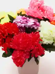Желтый искусственные цветы, хризантемы