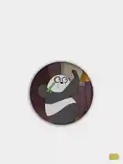 Желтый значки We Bare Bears, "Вся правда о медведях", 11 видов