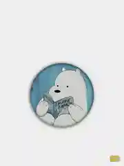 Серый значки We Bare Bears, "Вся правда о медведях", 11 видов