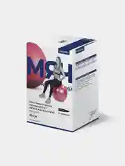 Мяч гимнастический массажный Indigo Anti-burst с насосом, 65 см