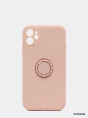 Чехол силиконовый с кольцом на iPhone 12 mini mobios