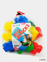 Конструктор BigBlocks OKIKID 20 дет, 40 дет, 60 дет, 80 дет, 120 дет