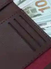 Кошелек с крокодиловым узором