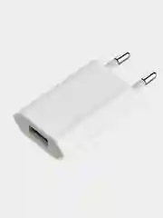 Зарядное устройство 5V 1A для Apple iPhone  (плоский) с USB выходом